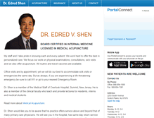 Tablet Screenshot of doctorshen.com
